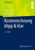 Cover: Kostenrechnung klipp & klar - Springer Gabler