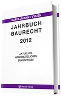 Cover: Jahrbuch Baurecht 2012 - Werner