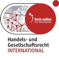 Cover: beck-online. Handels- und Gesellschaftsrecht International - C.H.BECK