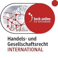 Bild vergrößern Bild: beck-online. Handels- und Gesellschaftsrecht International - C.H.BECK
