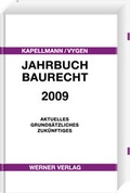 Cover: Jahrbuch Baurecht 2009 - Werner