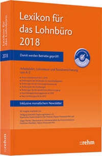 Abbildung von: Lexikon für das Lohnbüro 2018 - Rehm