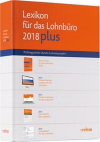 Abbildung von: Lexikon für das Lohnbüro 2018 plus - Rehm