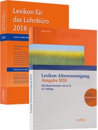 Abbildung von: Buchpaket: Lexikon für das Lohnbüro 2018 und Lexikon Altersversorgung 2018 - Rehm