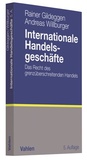 Cover: Internationale Handelsgeschäfte - Vahlen