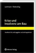 Cover: Krise und Insolvenz am Bau - Werner