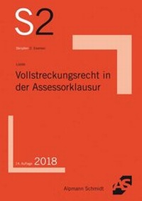 Abbildung von: Vollstreckungsrecht in der Assessorklausur - Alpmann Schmidt
