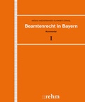 Cover: Beamtenrecht in Bayern - Rehm