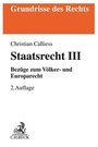 Cover: Staatsrecht III - C.H.BECK