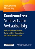 Cover: Kundennutzen - Schl&uuml;ssel zum Verkaufserfolg - Springer Gabler