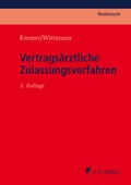 Cover: Vertrags&auml;rztliche Zulassungsverfahren - C.F. M&uuml;ller