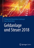 Cover: Geldanlage und Steuer 2018 - Springer Gabler