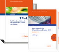 Abbildung von: Tarifvertrag für den öffentlichen Dienst der Länder ( TV-L) mit Lexikon ArbR ö.D. - Grundwerk ohne Fortsetzungsbezug - Rehm