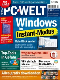Abbildung von: PC Welt / PC Welt Plus - IDG Tech Media GmbH