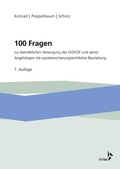 Cover: 100 Fragen zur betrieblichen Versorgung des GGF/GF und seiner Angeh&ouml;rigen - VVW Verlag Versicherungswirtschaft