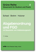 Cover: Abgabenordnung und FGO - Erich Fleischer Verlag