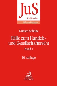 Abbildung von: Fälle zum Handels- und Gesellschaftsrecht Band I - C.H.BECK