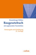 Cover: Baugesetzbuch mit erg&auml;nzenden Vorschriften - Rehm