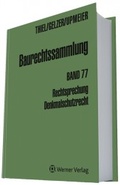 Cover: Baurechtssammlung - Band 77 - Werner