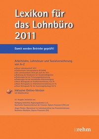 Abbildung von: Lexikon für das Lohnbüro 2011 - Rehm
