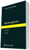 Cover: Bauvertragsrecht - Werner