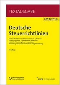 Abbildung von: Deutsche Steuerrichtlinien - NWB