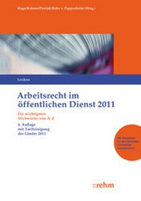 Abbildung von: Arbeitsrecht im öffentlichen Dienst 2011 - Rehm