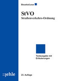 Abbildung von: StVO Straßenverkehrs-Ordnung - Jehle