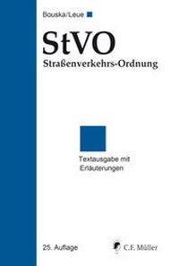 Abbildung von: StVO Straßenverkehrs-Ordnung - C.F. Müller