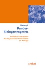 Cover: Bundeskleingartengesetz - Rehm