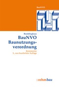 Cover: BauNVO - Baunutzungsverordnung - Rehm