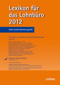 Abbildung von: Lexikon für das Lohnbüro 2012 - Rehm