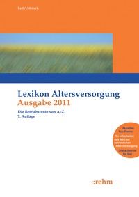 Abbildung von: Lexikon Altersversorgung 2011 - Rehm