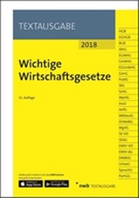 Abbildung von: Wichtige Wirtschaftsgesetze 2018 - NWB