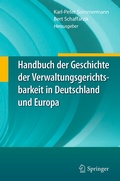 Cover: Handbuch der Geschichte der Verwaltungsgerichtsbarkeit in Deutschland und Europa - Springer