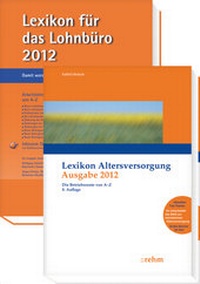Abbildung von: Buchpaket Lexikon für das Lohnbüro und Lexikon Altersversorgung 2012 - Rehm