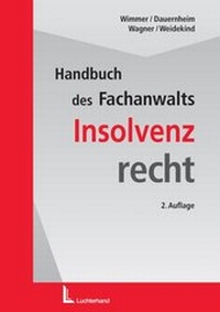 Abbildung von: Handbuch des Fachanwalts Insolvenzrecht - Luchterhand