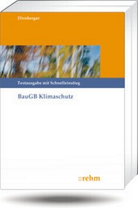 Abbildung von: BauGB-Klimaschutz - Rehm