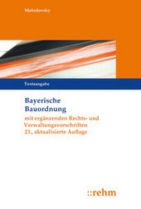 Abbildung von: Bayerische Bauordnung - Rehm