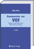 Cover: Kommentar zur VOF - Werner