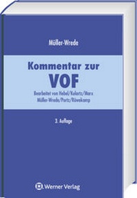 Enlarge image Cover: Kommentar zur VOF - Werner