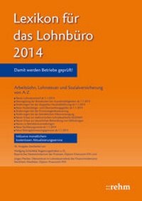 Abbildung von: Lexikon für das Lohnbüro 2014 - Rehm