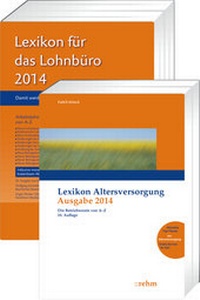 Abbildung von: Buchpaket Lexikon für das Lohnbüro und Lexikon Altersversorgung 2014 - Rehm