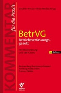 Bild vergrößern Bild: BetrVG Betriebsverfassungsgesetz - Bund-Verlag