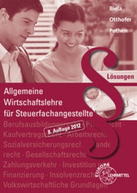 Abbildung von: Allgemeine Wirtschaftslehre für Steuerfachangestellte - Europa-Lehrmittel
