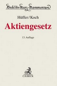 Abbildung von: Aktiengesetz: AktG - C.H.BECK