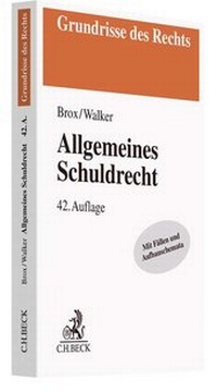 Abbildung von: Allgemeines Schuldrecht - C.H.BECK