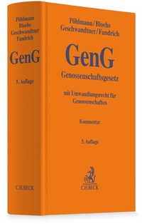 Bild vergrößern Bild: Genossenschaftsgesetz: GenG - C.H.BECK