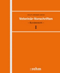 Abbildung von: Veterinär-Vorschriften des Bundes - Rehm