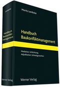 Cover: Handbuch Baukonfliktmanagement - Werner